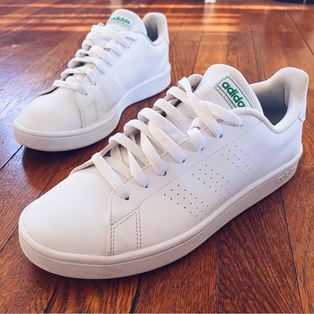 Men’s White Adidas Sneakers